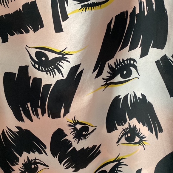 Seven by Melissa McCarthy eye sleeveless tunic with tie back - Picture 2 of 3